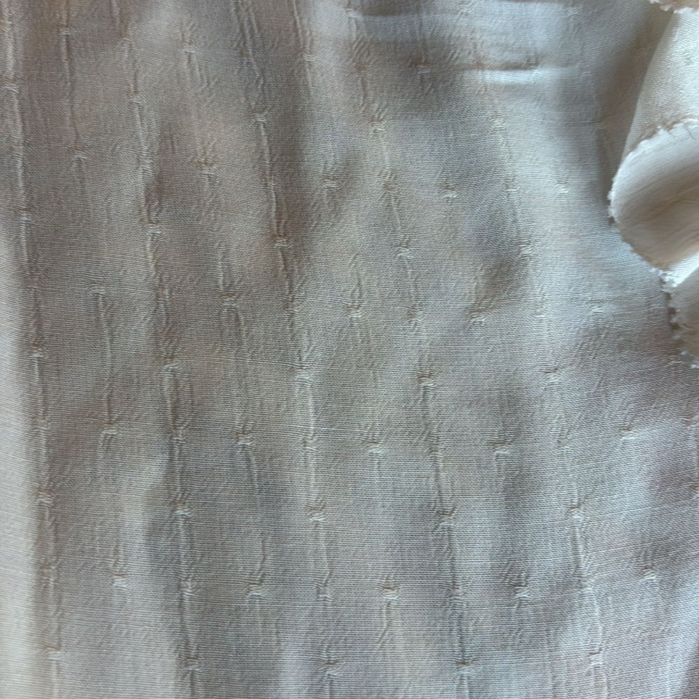 Paige Ivory V-Neck Long Sleeve Top Medium - Picture 4 of 7